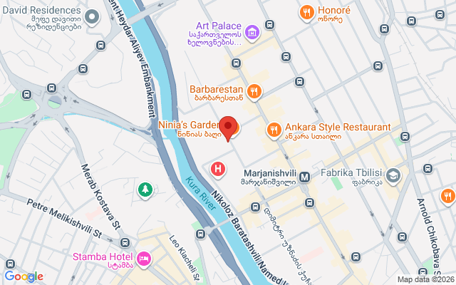 Карта расположения