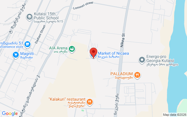 Карта расположения