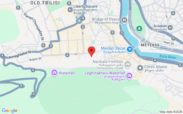 Карта расположения