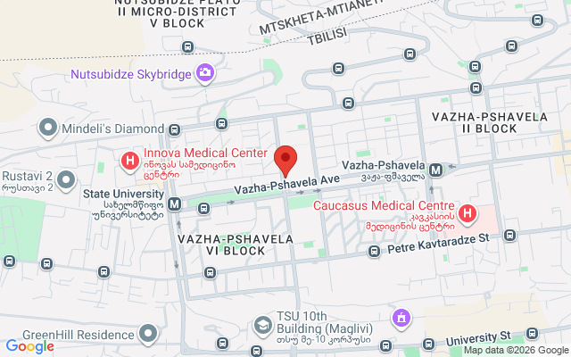 Карта расположения