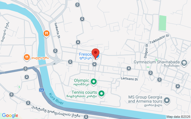 Карта расположения