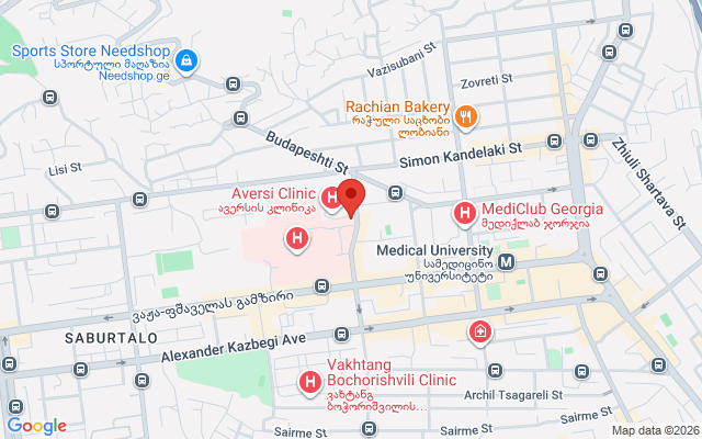 Карта расположения