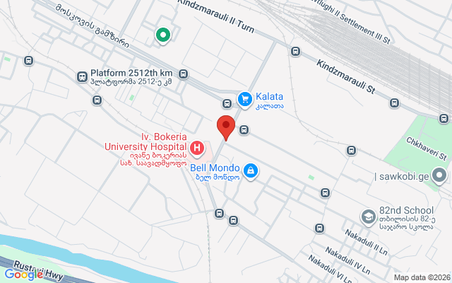 Карта расположения