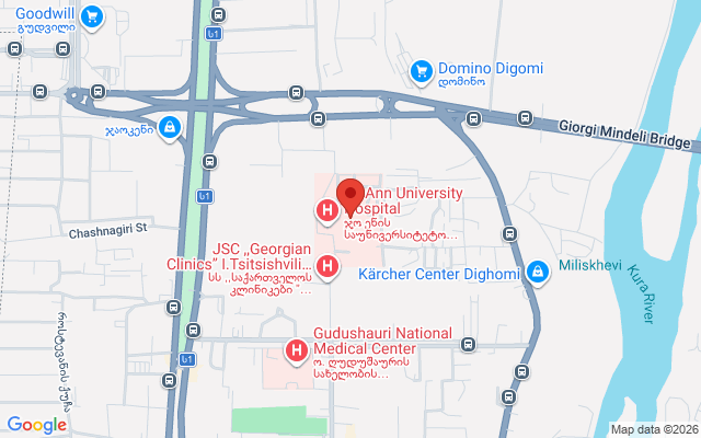 Карта расположения