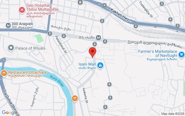 Карта расположения