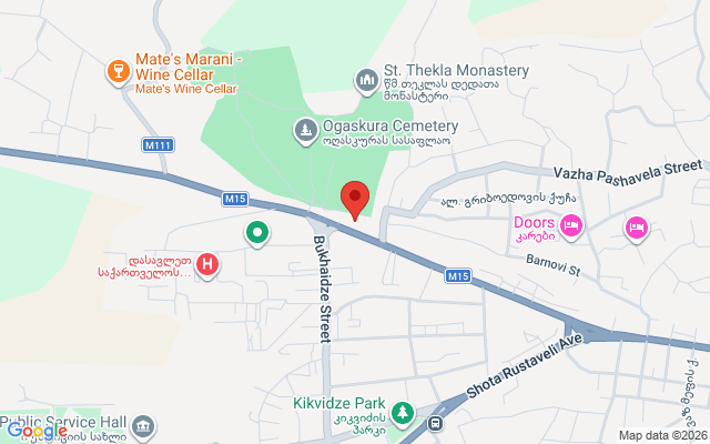 Карта расположения