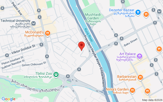 Карта расположения