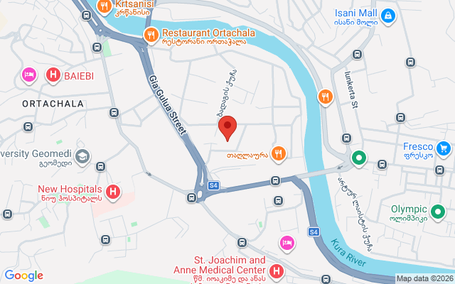 Карта расположения