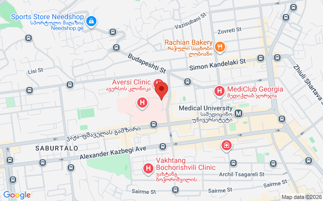Карта расположения