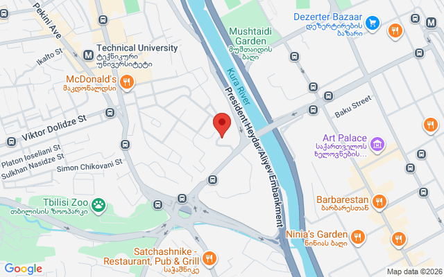 Карта расположения