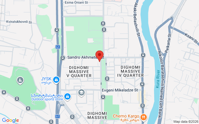 Карта расположения