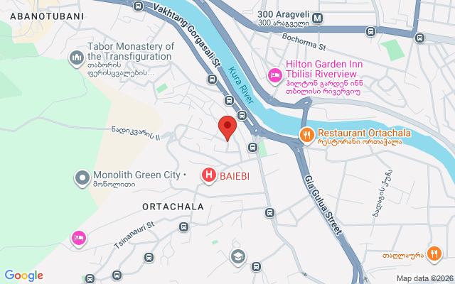 Карта расположения