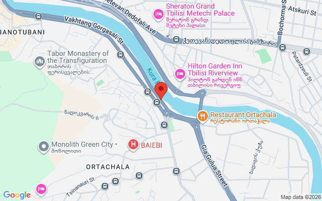 Карта расположения