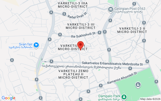 Карта расположения