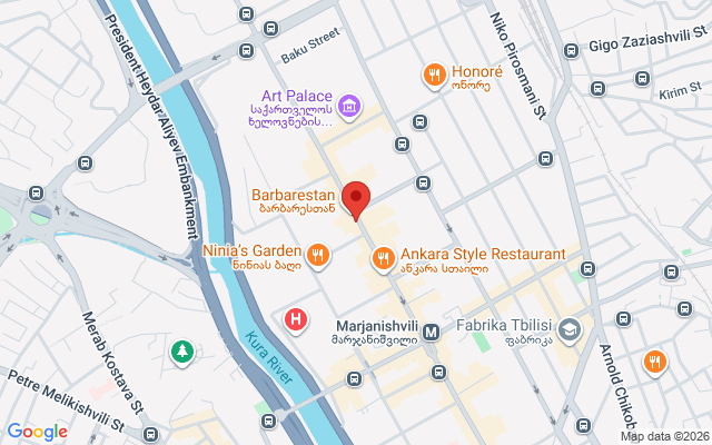 Карта расположения