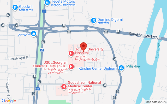 Карта расположения
