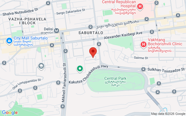 Карта расположения