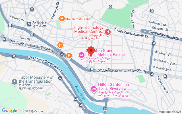 Карта расположения