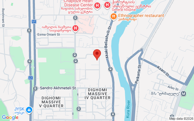 Карта расположения