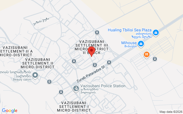 Карта расположения