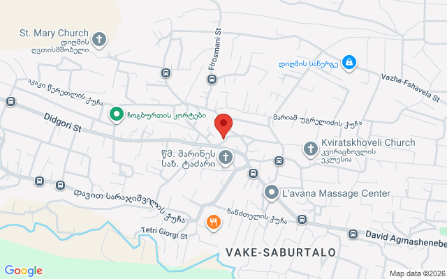 Карта расположения