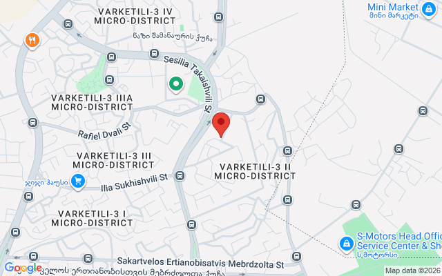 Карта расположения