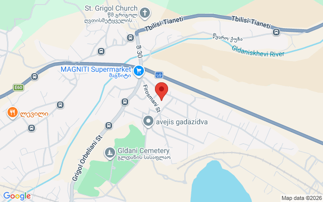 Карта расположения