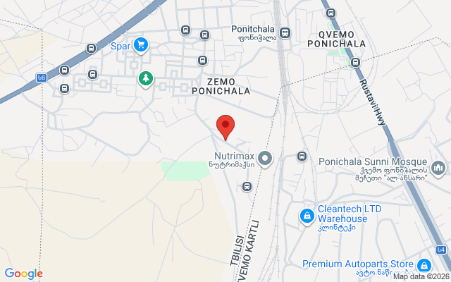 Карта расположения