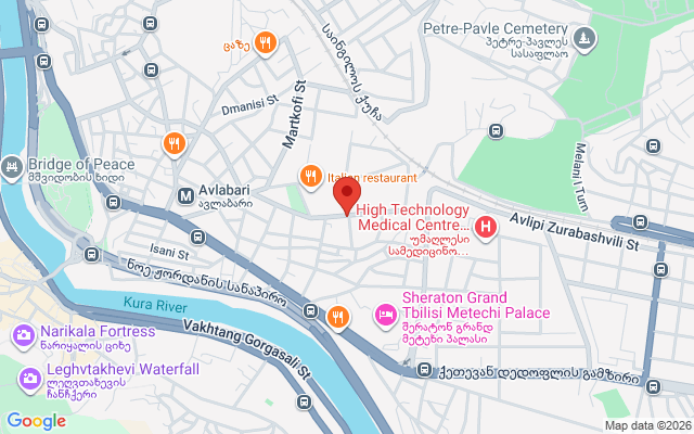 Карта расположения
