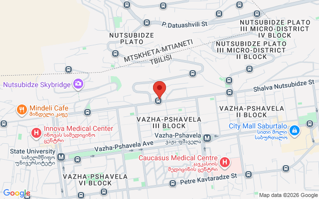 Карта расположения