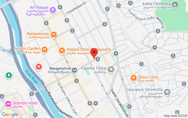 Карта расположения