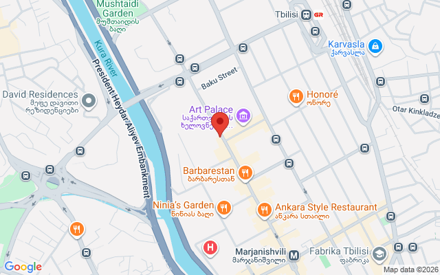 Карта расположения