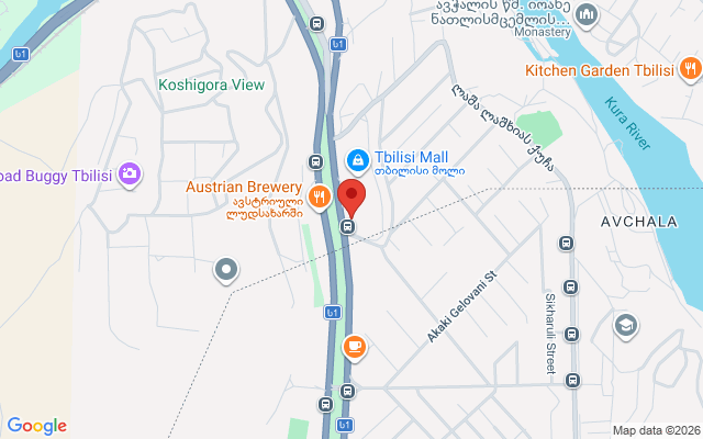 Карта расположения