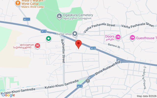 Карта расположения