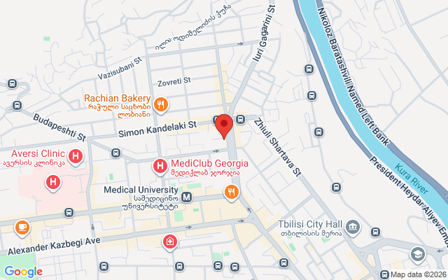 Карта расположения