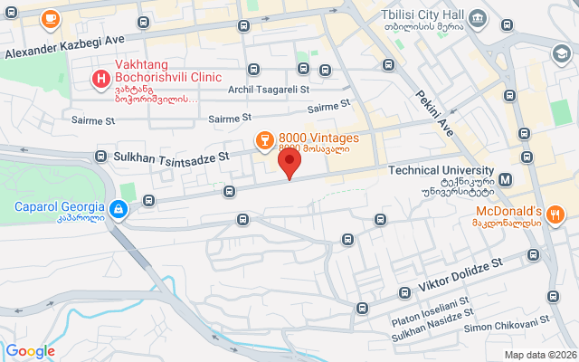 Карта расположения