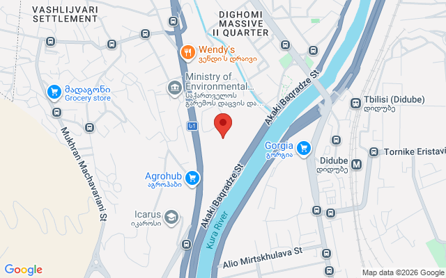 Карта расположения
