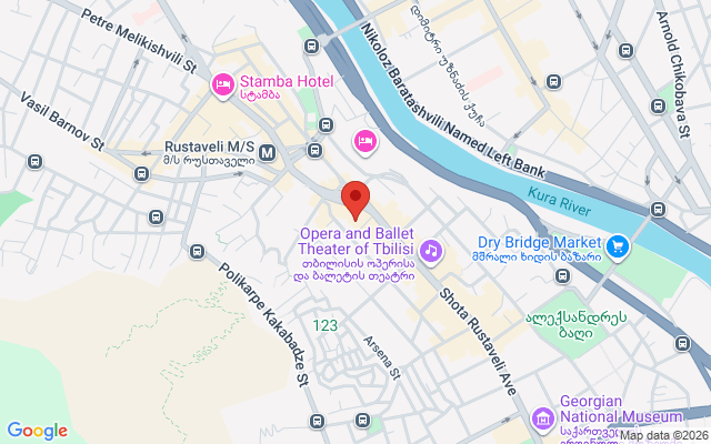 Карта расположения