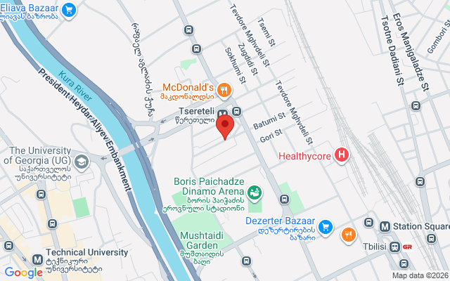 Карта расположения