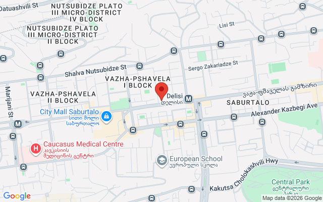 Карта расположения