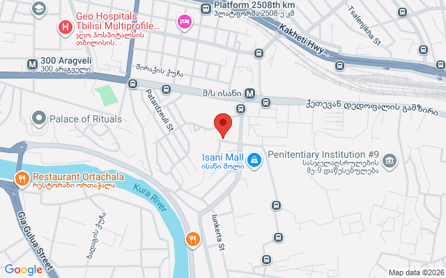 Карта расположения