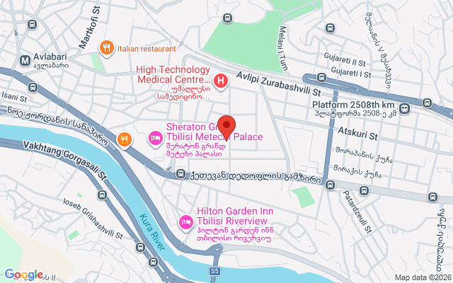 Карта расположения