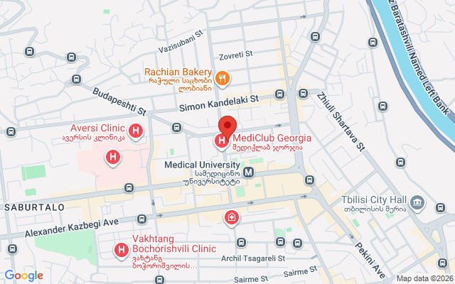 Карта расположения