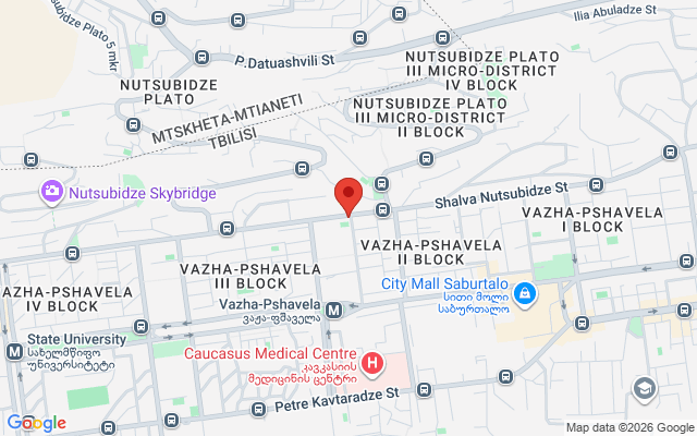 Карта расположения