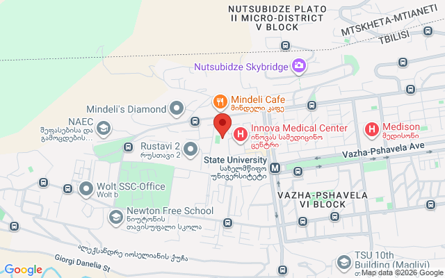 Карта расположения