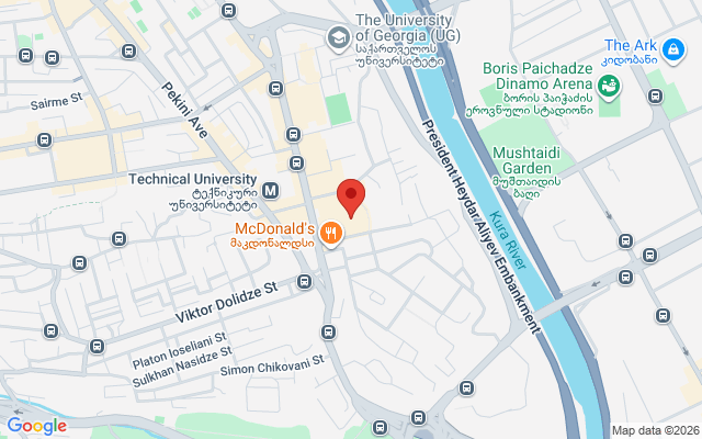 Карта расположения