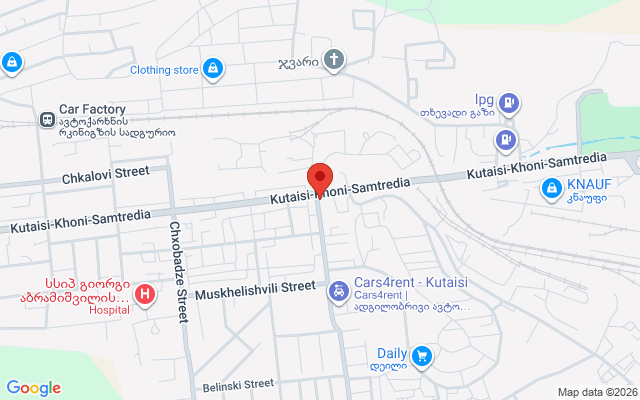 Карта расположения