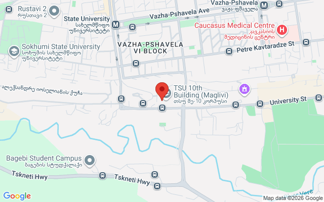 Карта расположения