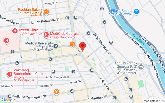 Карта расположения