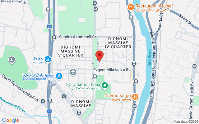 Карта расположения